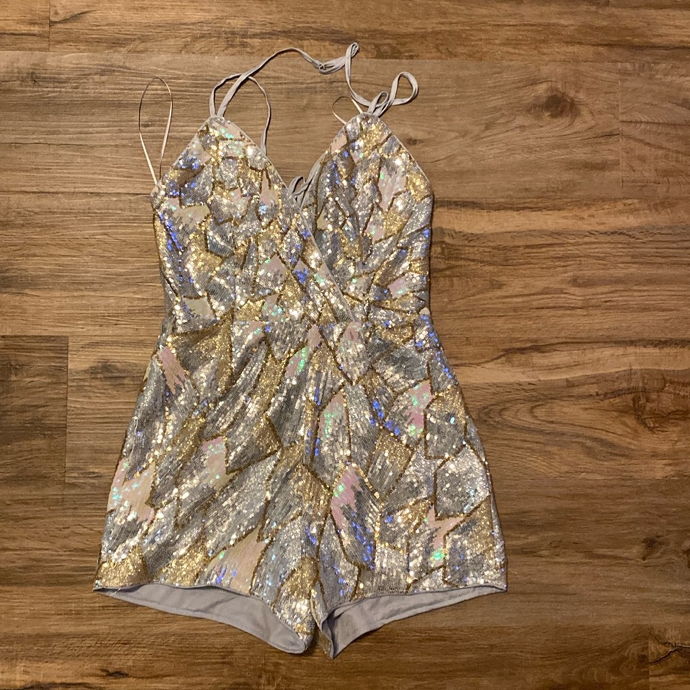 Sequin Romper